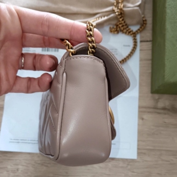 Gucci GG Super Mini Marmont NEW W/O TAGS - Picture 8 of 9